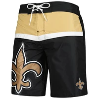 Maillot de bain G-III Sports by Carl Banks New Orleans Saints Sea Wind noir pour homme