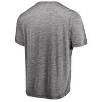 Men's Majestic Heathered Gray New Orleans Saints Showtime Pro Grade Cool Base T-Shirt