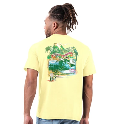 Men's Margaritaville Gold New Orleans Saints Time Flies T-Shirt