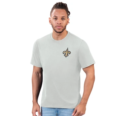 T-shirt gris Margaritaville pour homme des New Orleans Saints Wastin' Away