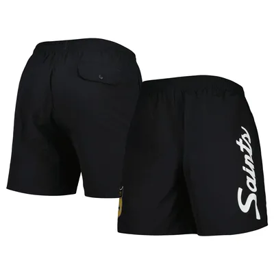 New Orleans Saints New Era Training Daze Shorts - Black