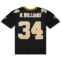 Maillot réplique noir Mitchell & Ness Ricky Williams New Orleans Saints 1999 Legacy pour homme