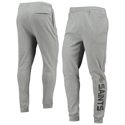 Pantalon de jogging MSX by Michael Strahan gris chiné New Orleans Saints pour homme