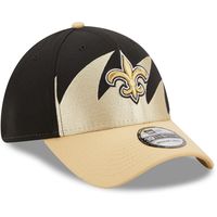 Men's New Era Black/Gold Orleans Saints Surge 39THIRTY - Flex Hat