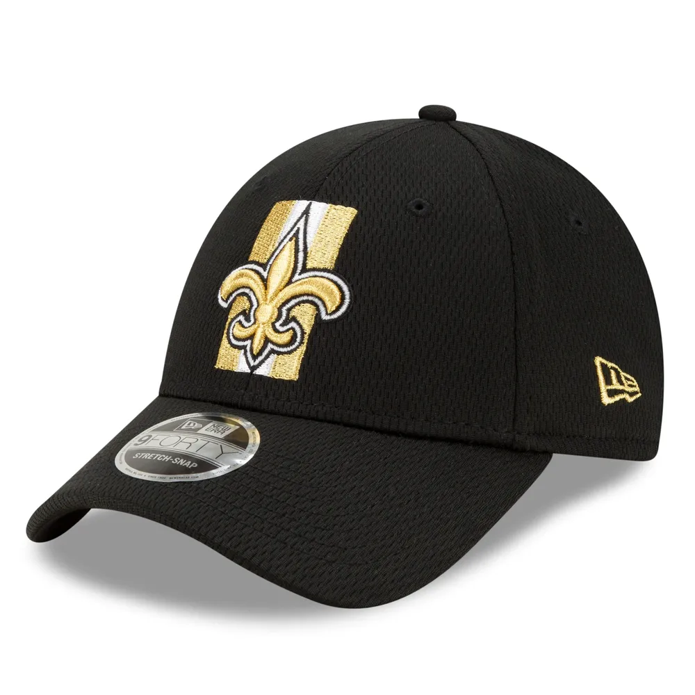 Youth New Era Black Orleans Saints Tear 9FIFTY Snapback Hat