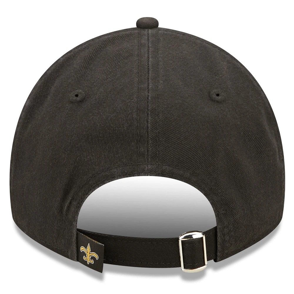 New Era pour homme New Orleans Saints 2022 Sideline - Casquette réglable couleur équipe 9TWENTY