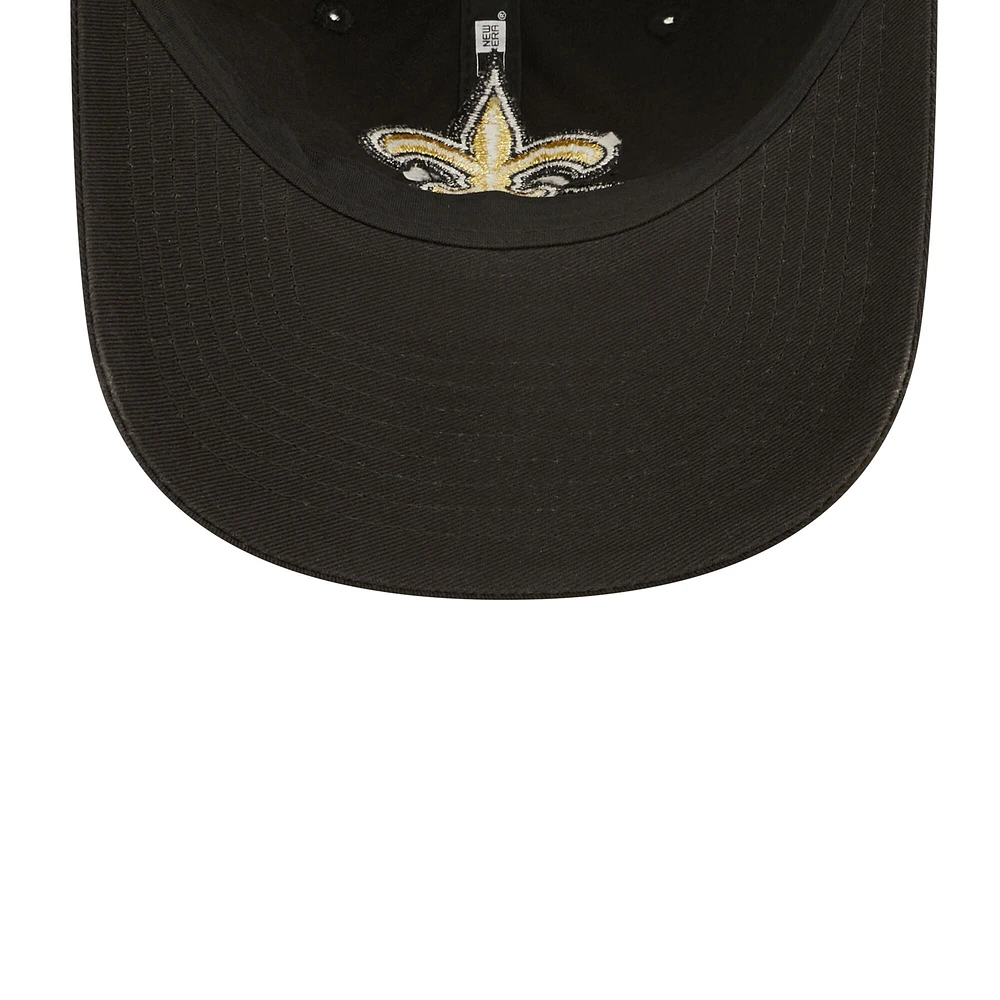 New Era pour homme New Orleans Saints 2022 Sideline - Casquette réglable couleur équipe 9TWENTY