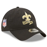 New Era pour homme New Orleans Saints 2022 Sideline - Casquette réglable couleur équipe 9TWENTY