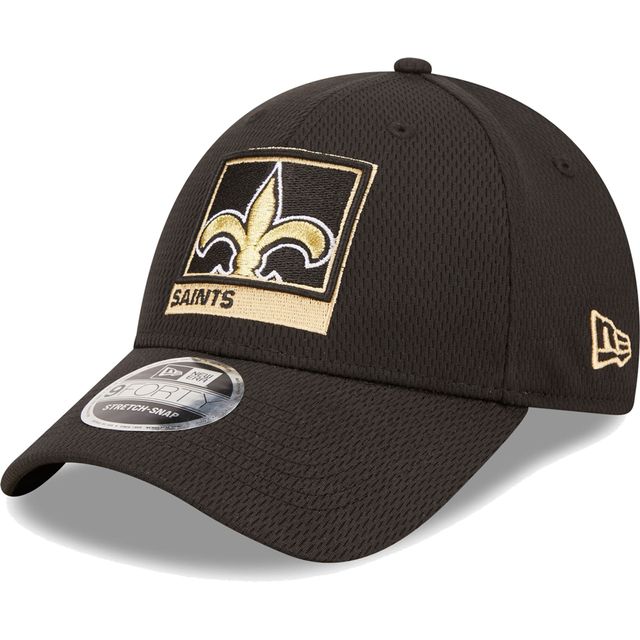 Casquette Snapback 9FORTY New Orleans Saints New Era noire pour homme