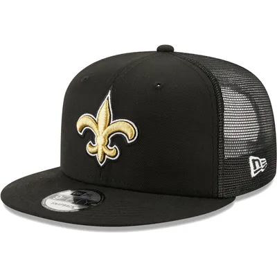 New Orleans Saints New Era Classic Trucker 9FIFTY Snapback Hat - Black