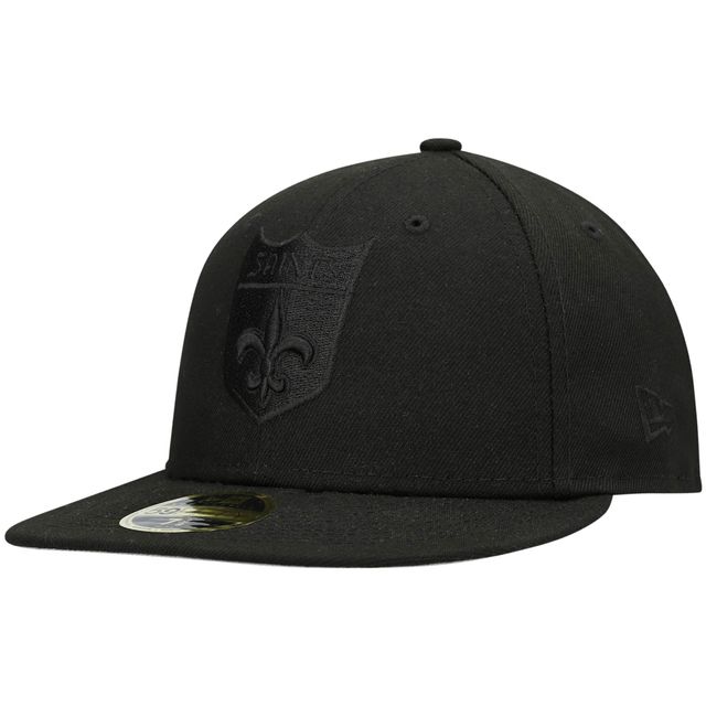 Casquette ajustée 59FIFTY II New Era Orleans Saints noir sur pour homme