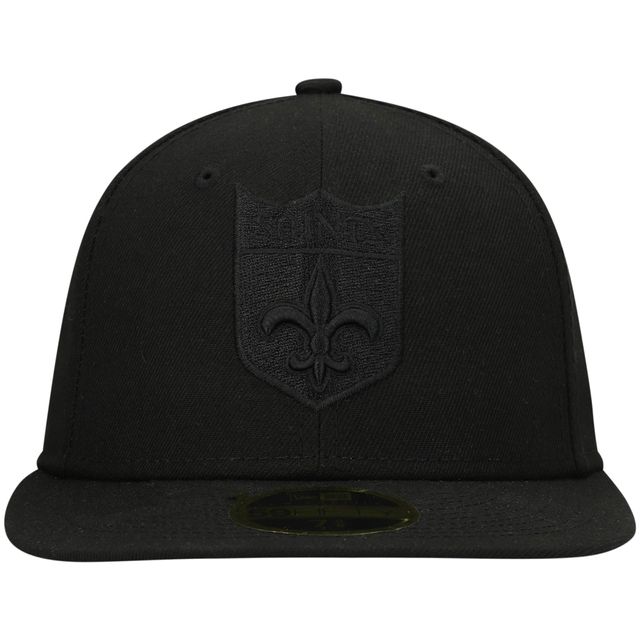 Casquette ajustée 59FIFTY II New Era Orleans Saints noir sur pour homme