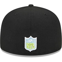 Casquette ajustée multi 59FIFTY New Orleans Saints Era noire pour homme