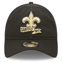 New Era Black New Orleans Saints OTC 2022 Sideline 9TWENTY Adjustable Hat