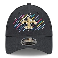 Men's New Era Charcoal New Orleans Saints 2021 NFL Crucial Catch - 9FORTY Adjustable Hat