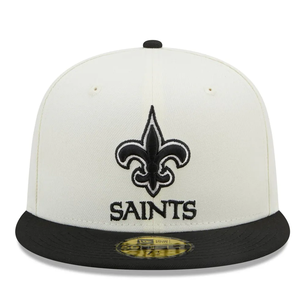 New Orleans Saints Black on 59FIFTY Fitted Cap