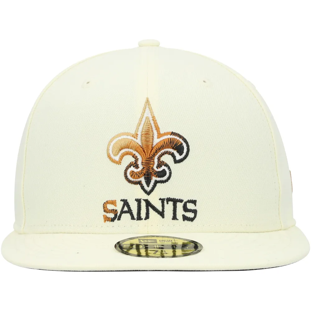 Casquette ajustée New Era Orleans Saints Chrome Color Dim 59FIFTY pour homme