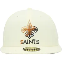 Casquette ajustée New Era Orleans Saints Chrome Color Dim 59FIFTY pour homme