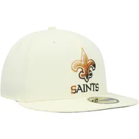 Casquette ajustée New Era Orleans Saints Chrome Color Dim 59FIFTY pour homme