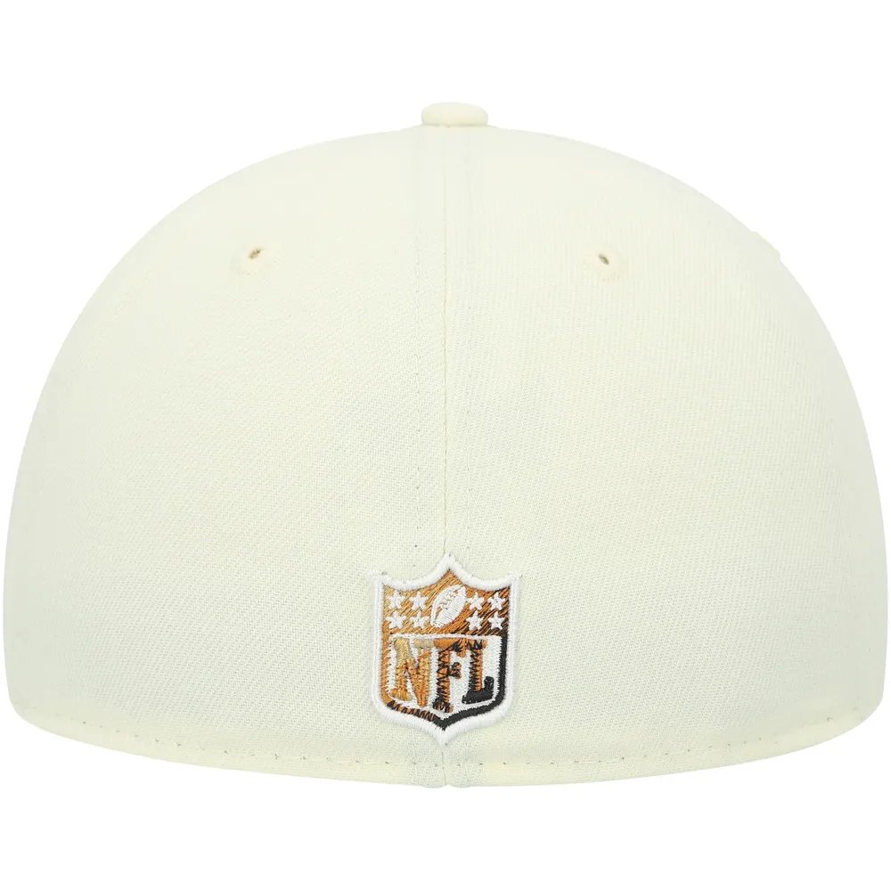 Casquette ajustée New Era Orleans Saints Chrome Color Dim 59FIFTY pour homme