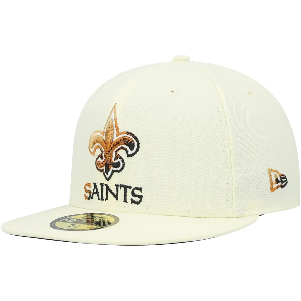 Casquette ajustée New Era Orleans Saints Chrome Color Dim 59FIFTY pour homme