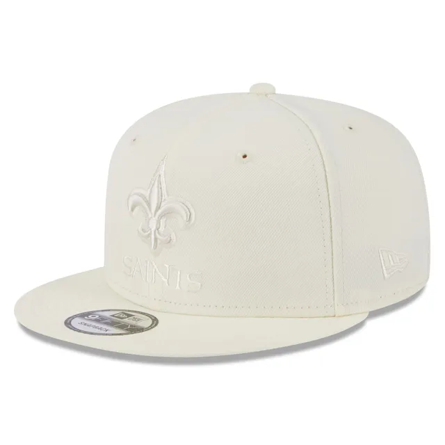 New Orleans Saints New Era A-Frame 9FIFTY Snapback Trucker Hat - Black