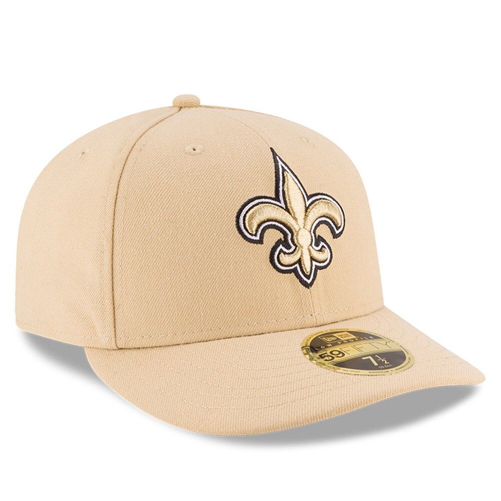 Men's New Era Black New Orleans Saints Omaha Low Profile 59FIFTY