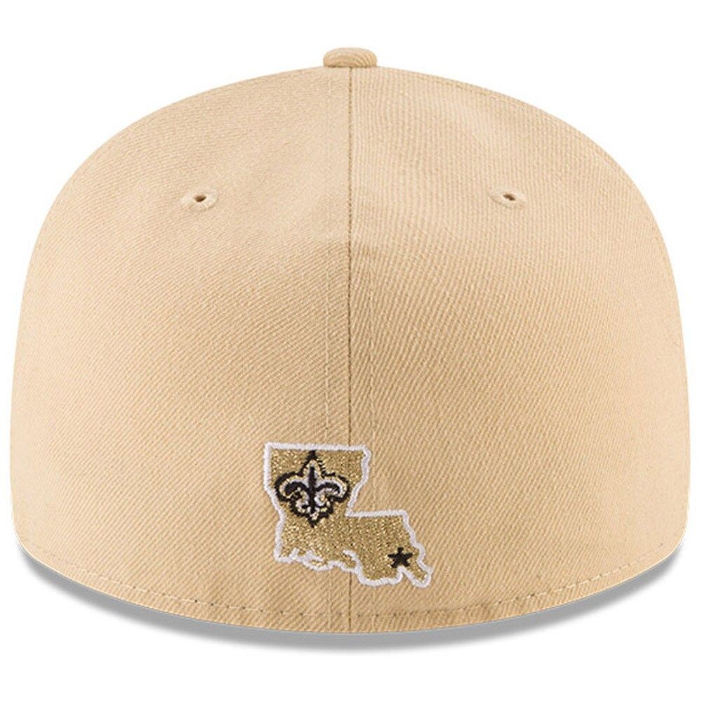 Men's New Era White New Orleans Saints Omaha Alternate Logo