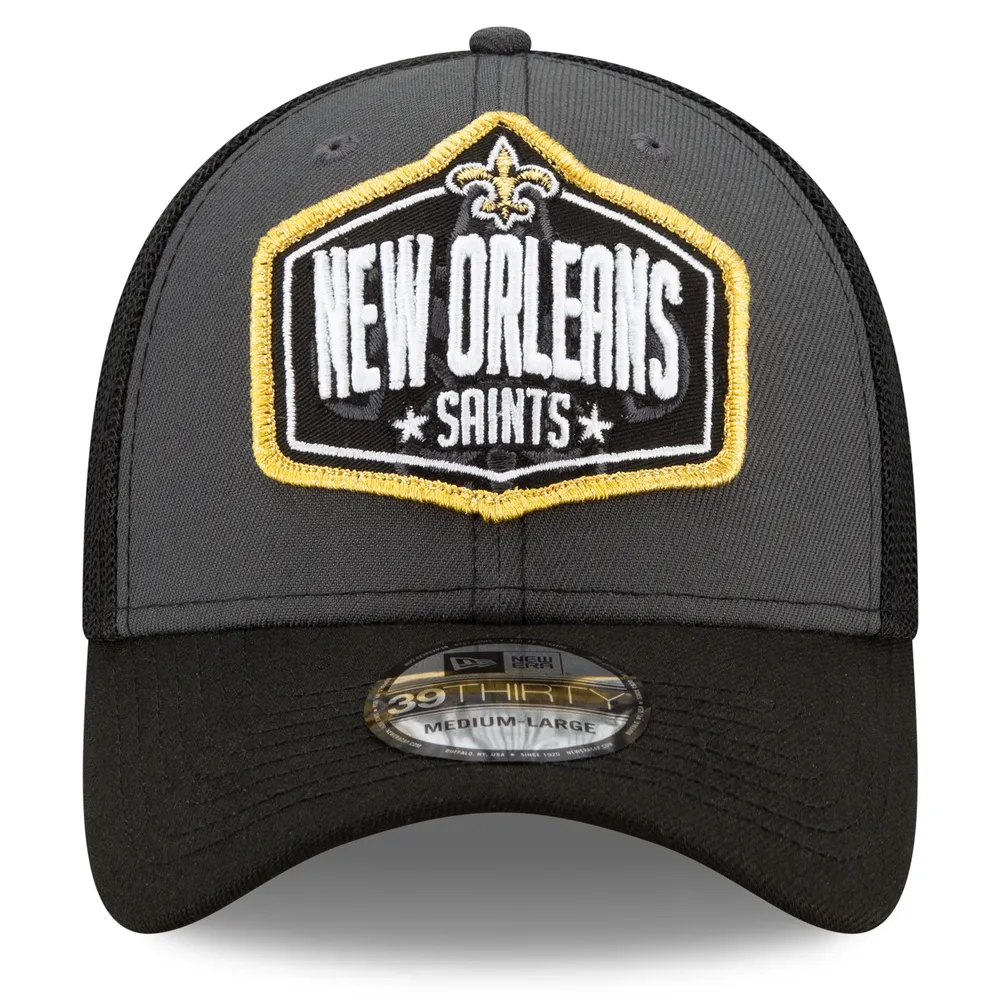 New Orleans Saints 2021 NFL TRUCKER DRAFT FLEX Hat