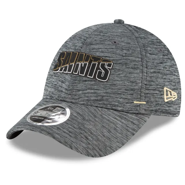 New Orleans Saints Cap Hat Adult Snap Back Black Gold OSFA NFL Team Apparel  |