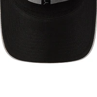 Men's New Era Gray/Black Orleans Saints  Pipe 39THIRTY Flex Hat