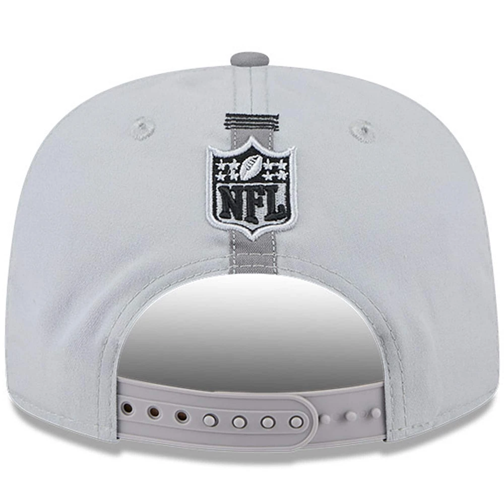 Men's New Era Gray New Orleans Saints 2024 NFL Training Camp Golfer Snapback Hat