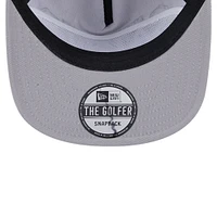 Casquette de golf ajustable en velours côtelé New Era grise New Orleans Saints pour homme