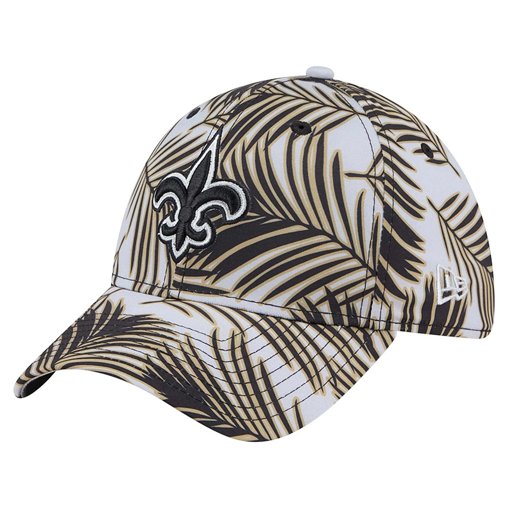 Men's New Era Gray Orleans Saints Palms 39THIRTY Flex Hat