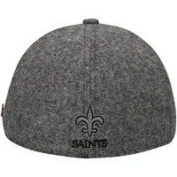 Casquette ajustée Peaky Duckbill New Era grise pour homme des Orleans Saints