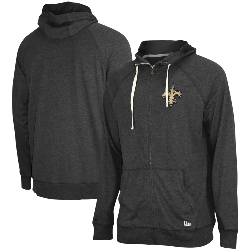 Full-Zip Fleece Extreme New Orleans Saints Gray Hoodie