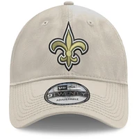 Casquette réglable New Era New Orleans Saints Playmaker 9TWENTY kaki pour homme