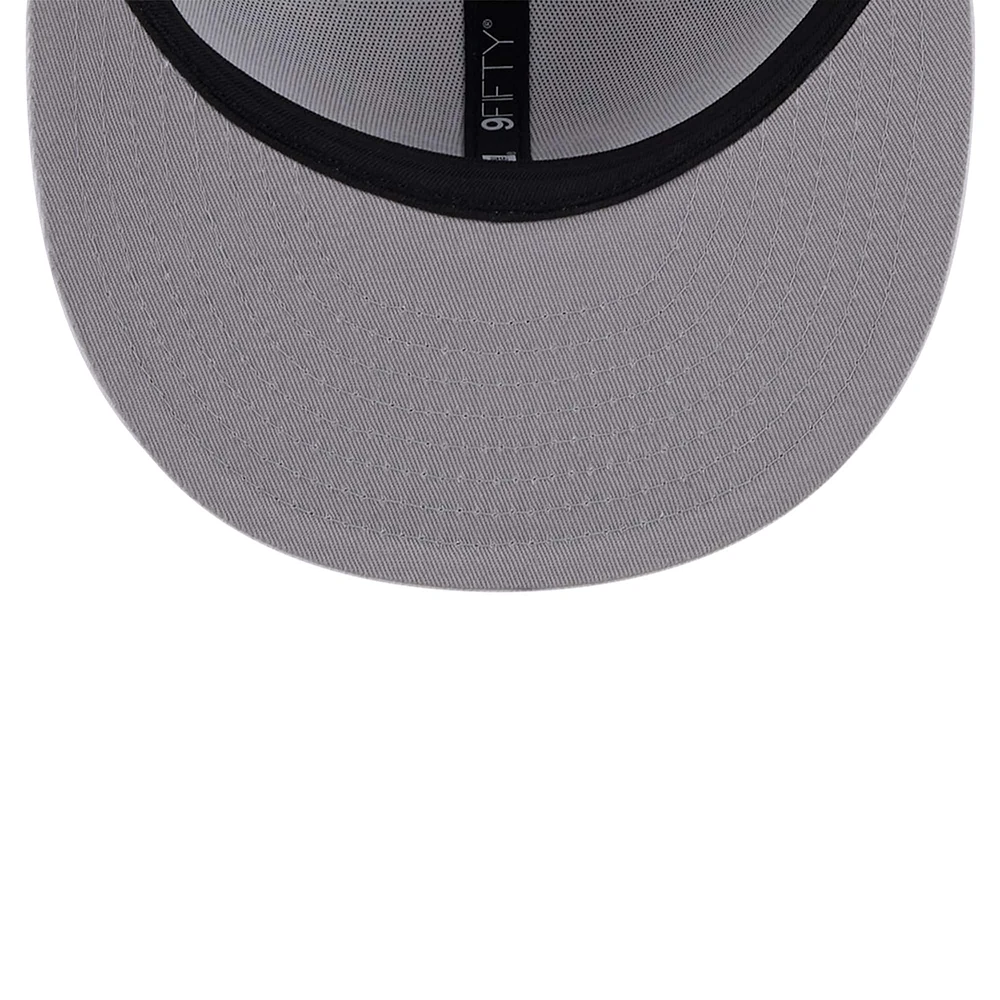 Men's New Era New Orleans Saints Main White on White 9FIFTY Snapback Hat