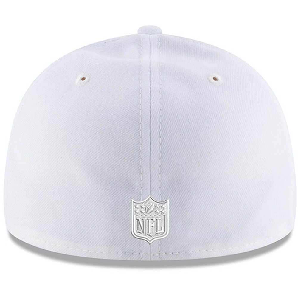 Men's New Era New Orleans Saints White on White 59FIFTY Fitted Hat