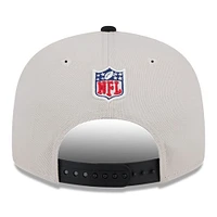 Casquette Snapback 9FIFTY historique New Orleans Saints 2024 Sideline New Era pierre/noir pour hommes