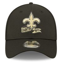 Men's New Era Vegas Gold Orleans Saints 2022 Sideline - 39THIRTY Coaches Flex Hat