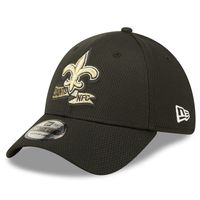 Men's New Era Vegas Gold Orleans Saints 2022 Sideline - 39THIRTY Coaches Flex Hat