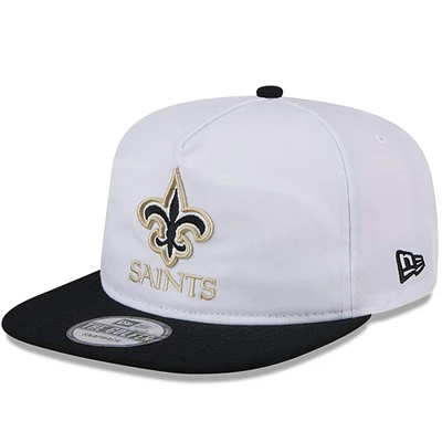 Casquette Snapback New Orleans Saints 2024 NFL Training Camp Golfer New Era pour homme