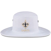 Men's New Era White New Orleans Saints 2024 NFL Training Camp Panama Bucket Hat