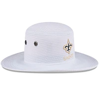 Bob New Era blanc New Orleans Saints 2024 NFL Training Camp Panama pour homme