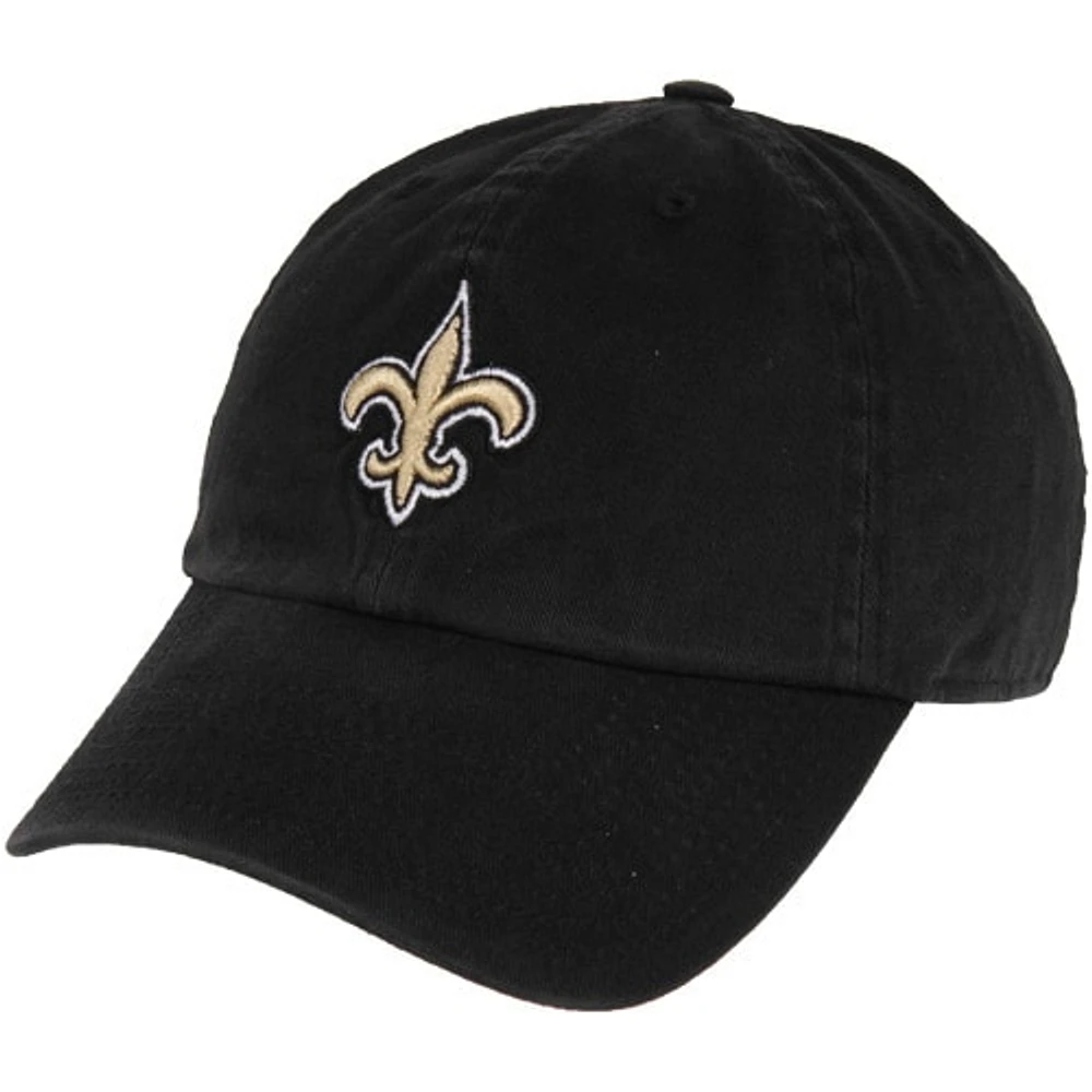 Casquette ajustable de nettoyage noire de la marque New Orleans Saints '47 pour homme