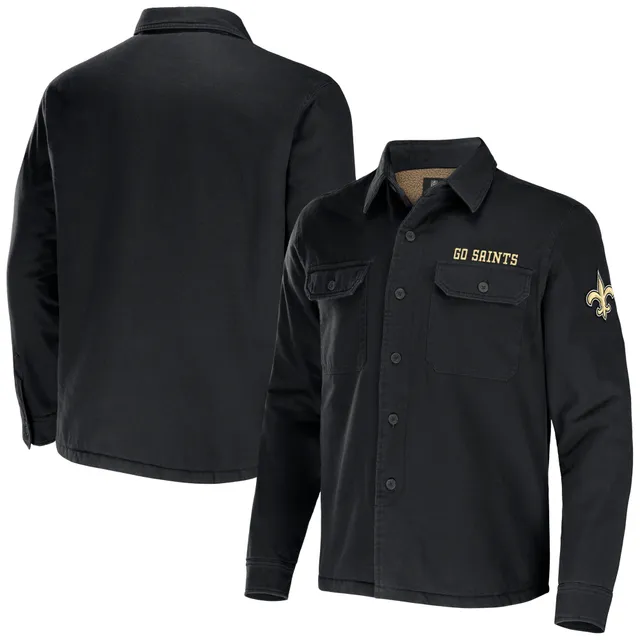 saints button down shirt
