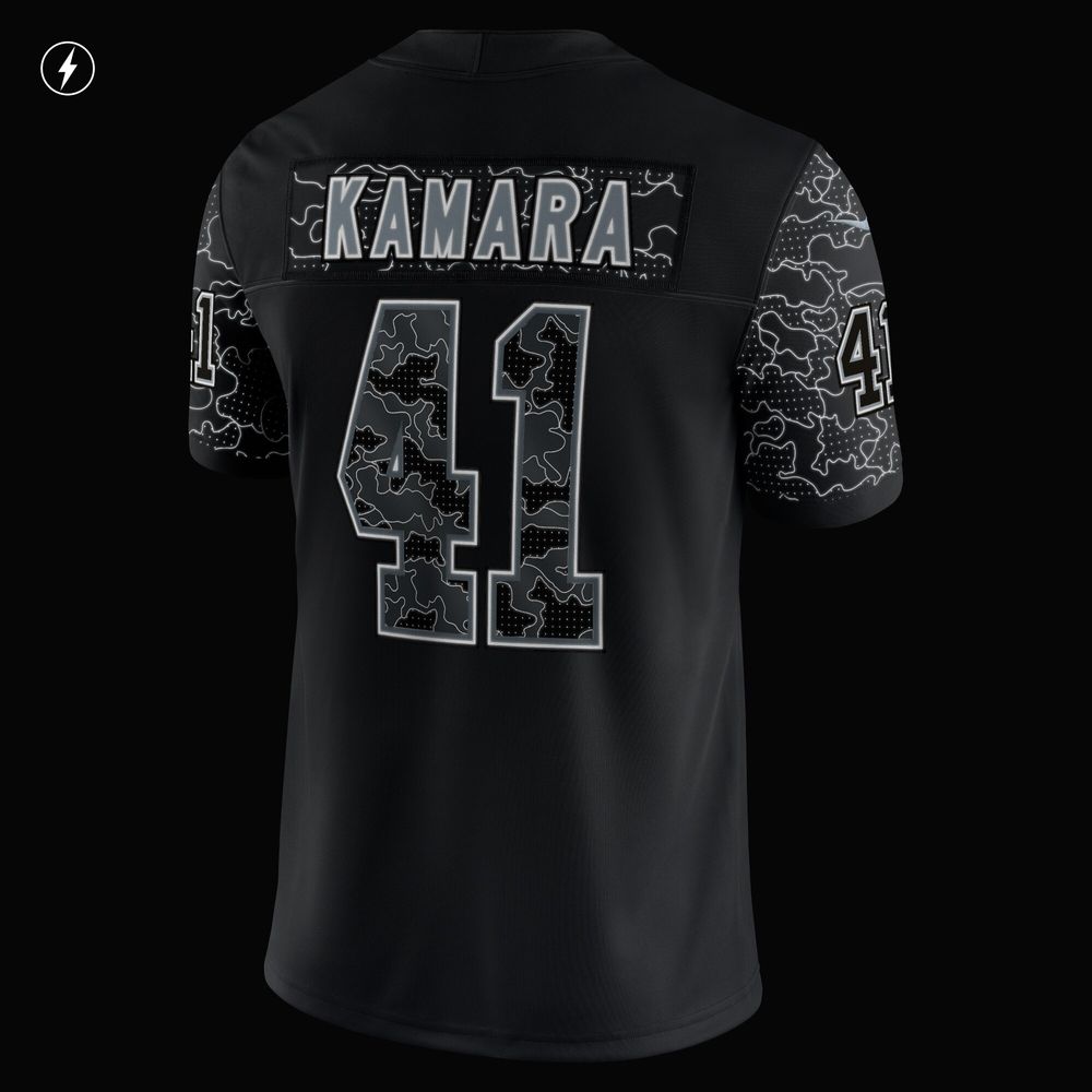 NFL New Orleans Saints Game (Alvin Kamara) Men's Football Jersey