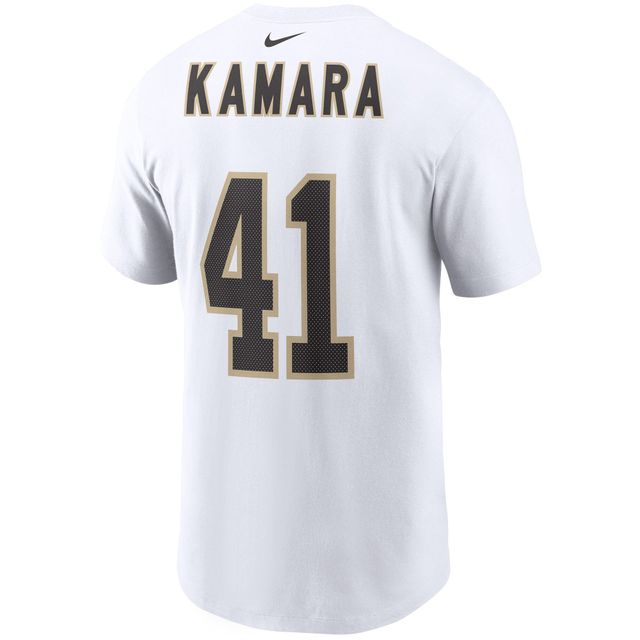 Men's Nike Alvin Kamara White New Orleans Saints Game Jersey