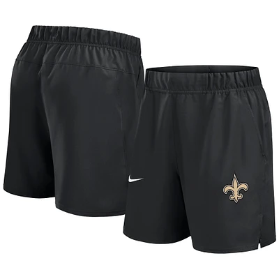 Short Nike noir New Orleans Saints Blitz Victory Performance pour homme